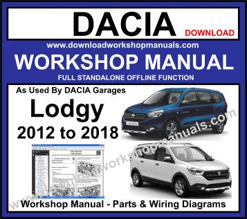 Dacia Lodgy Workshop Service Repair Manual